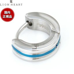 ライオンハート LION HEART ピアス アクセサリー フープピアス 片耳用 LHMP008NBL おしゃれ 誕生日 プレゼント