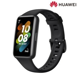 ファーウェイ Band 7 Graphite Black 充電式クオーツ スマートウォッチ メンズ レディース HUAWEI LEA-B19 デジタル グラファイトブラック 黒 記念品 ギフト