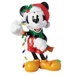 エネスコ enesco. ディズニーショーケース Disney Showcase ミッキー ホリデー ビッグフィギュア 置物 フィギュア 人形 6015326 ミッキーマウス インテリア クリスマス