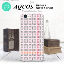 【506SH】【スマホケース/スマホカバー】【アクオス Xx3】506SH スマホケース AQUOS Xx3 506SH カバー アクオス Xx3 花十時 ピンク nk-506sh-1353【メール便送料無料】