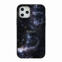 iPhone11ProMax iPhoneXS iPhoneXR対応 スマホケース TPU 耐衝撃 プロテクタ ハードケース スライドケース ICカード iPhoneXS Max iPhoneXR iPhone8plus Galaxy S9 SC-02K対応 宇宙柄 ギャラクシー ミルキーウェイ 星 ネイビー