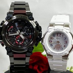カシオ 恋人たちのGショック ペアウォッチ G-SHOCK BABY-G MTG-B3000BD-1AJF BGA-1100GR-7BJF 電波ソーラー 送料無料 国内正規品 記念日 誕生日 プレゼント お揃い ブラック 黒 ホワイト 白 クリスマス お祝い 結婚 婚約 20代 30代 40代 50代 カップル 夫婦