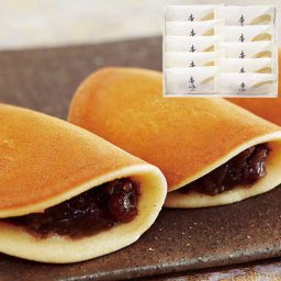 【もちもち生どら焼き】帝塚山（10個入）