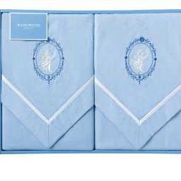 ウェッジウッド ジャスパー 綿毛布2P  商品1400×1900mm×2