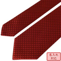 【名入れ無料】 エンポリオ アルマーニ EMPORIO ARMANI ネクタイ メンズ レッド 大剣幅7.5cm シルク100% イーグル 340075 1P613 00174 MADE IN ITALY ※名入れ選択の場合は代引不可 送別会 誕生日 お中元 結婚祝い 結婚式 彼氏 息子 夫 男性 ビジネス 就職祝い 父の日 母の日【スペシャルラッピング660円(別売り)】 ホワイトデー