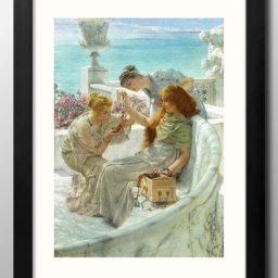 ローレンス アルマ＝タデマ Fortune’s Favourite A3 サイズ ポスター アート おしゃれ 絵画 インテリア 北欧 イラスト マット紙 艶消し アートパネル 額 フレーム デザイン 壁掛け ギフト 新築祝い ディスプレイ 引越し祝い　新生活　空間デザイン 