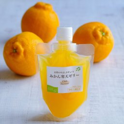 みかん寒天ゼリー 不知火 3個セット ゼリー 洋菓子 ミヤモトオレンジガーデン 愛媛県産 スイーツ 柑橘 寒天 寒天ゼリー みかん 国産 食べやすい パウチ かんてん お取り寄せスイーツ