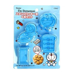 ドラえもん スタンプクッキー型 ブルー キッチン