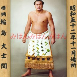 輪島大士関　優勝ミニ額 大相撲ミニ額 大相撲優勝額　昭和５２年１１月場所 優勝 横綱 輪島大士関（１２回目の優勝） ※受注生産品のため、ご注文後はいかなる理由でも返品、返金はできません