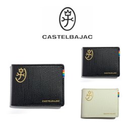 【正規取扱店】【CASTELBAJAC】 カステルバジャック レインボー 二つ折り財布 折財布 079613 おしゃれ 本革 ゴルフ おしゃれ 人気 正規取扱店 正規品  ギフト 