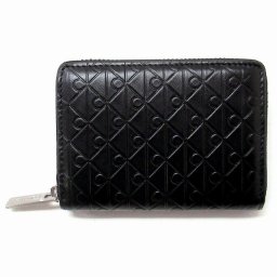 Calvin Klein カルバンクライン アウトレット サイフ エンボスド モノグラム ジップ コインポーチ 小銭入れ コインケース 4D1087G 001