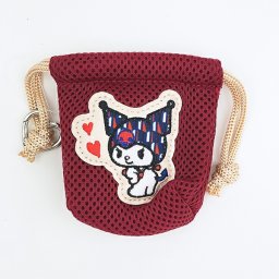 サンリオ クロミ × ELLE カラビナ付きミニ巾着 Sanrio