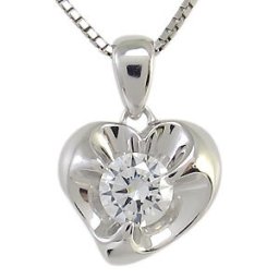 プラチナ・ダイヤモンド・ネックレス・(VSクラス-0.30ct)・一粒・ペンダント