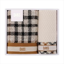 DAKS ダブルハウスチェック タオルセット  55-3089200  内祝 内祝い お祝 御祝 記念品 出産内祝い プレゼント 快気祝い 粗供養 引出物
