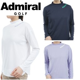 アドミラル ゴルフ バックロゴ ラウンドヘム 長袖モックネック ADMIRAL ADLA308 お誕生日祝い お祝い 記念品 30代 40代 50代 60代 母の日 お母さん 還暦祝い 敬老の日 彼女 人気プレゼント プレゼント