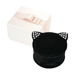 ネコ ジュエリー ボックス ジュエリーケース ラッピング 誕生日プレゼント プレゼント BOX ブラック 黒 ねこ 猫 アクセサリー入れ 有料ラッピング レディース メンズ ベビー WRAP_CAT_BLACK おすすめ プレゼント 人気 ブランド 夏アクセサリー ご褒美ジュエリー 彼女 ギフト バースデー ギフト 記念日