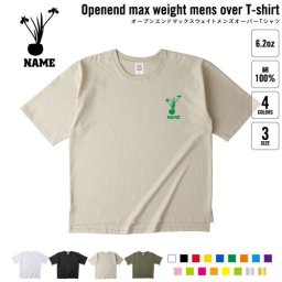 華道部  名入れオーバーサイズTシャツ ビッグシルエット ゆったり イージーフィット ワイドフィット メンズ サイジング    花道 生花 立花 フラワーアレンジメント