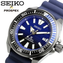 SEIKO セイコー メンズ 腕時計 プロスペックス 自動巻き ダイバーズウォッチ ラバーベルト ブルー オートマチック SRPD09K1