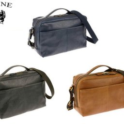 正規品 メンズ レディース SONNE ゾンネ メンズ イタリアンバケッタヌメ革 スクエアショルダー ショルダーバッグ 多機能 SOU105 5699741 ueni51 旅行 ギフト