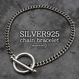 マンテル ブレスレット メンズ シルバー925 喜平チェーン チェーンブレスレット silver 銀 刻印 シンプル レディース 細身 ハンドメイド オリジナル マイアミキューバンリンク 男女兼用 金属アレルギー対応 男性 女性