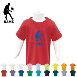 「男子テニスプレーヤー」名入れTシャツ/ベビー服、キッズ服、お名前、子供服、キッズウェア、こども服、入園、入学、新学期、幼稚園、保育園、小学校、、夏服【ネコポス発送可】【cf_bst】