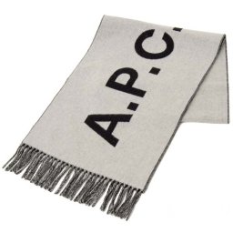 A.P.C　アーペーセー　マフラー　ストール　WOANE M15163　オフホワイト　(AAC)　 echarpe angele　エシャルペ アンジェル　ウール 100%