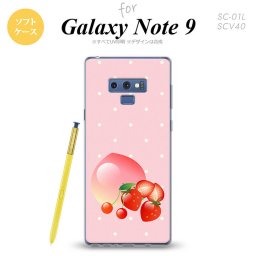 Galaxy Note 9 ギャラクシー ノート9 SC-01L SCV40 スマホケース カバー ソフトケース ストロベリー nk-note9-tp654[スマホ,スマホケース,スマホカバー,ケース,カバー,ジャケット]