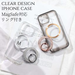 iphone12 ケース リング付き クリア iphone12mini iphone12Pro iphone12ProMAX MagSafe マグセーフ対応 スマホリング アニマル柄 大人可愛い アイフォン 12 12mini 12pro 12promax 透明 リング ヘビ柄 パイソン きらきら 12ミニ 12プロ スタンド 韓国 メタリック 送料無料