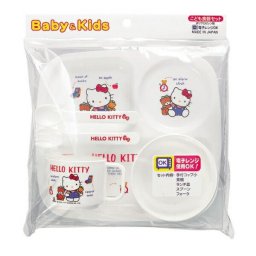 【ギフト対応無料】ハローキティ 子供食器セット サンリオ 5点セット(日本製) 日本製 OSK(オーエスケー) 出産祝い ベビー食器セット お誕生日 0歳 1歳 2歳 3歳 ※送料無料(北海道・沖縄は除く)