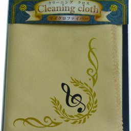 クリーニングクロス　cle de sol♪　※お取り寄せ商品 引き出物 記念品  【音楽雑貨 音符・ピアノモチーフ】ト音記号 ピアノ雑貨ｃ