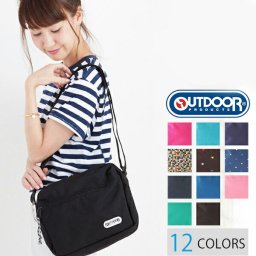 ショルダーバッグ アウトドアプロダクツ OUTDOOR ミニショルダー 斜めがけ ショルダー レディース 通販 メンズ 通園 こども 横型 軽い 軽量 横型ショルダー 小さめ かわいい 通学 通勤 旅行 マザーズバッグ 保育園 幼稚園 コー 男女兼用バッグ od-cd03 od-odcd-03 18-100
