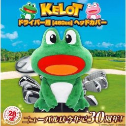 ケロット KELOT ヘッドカバー ドライバー用 KRTHD001 ニューパルサー ニューパル パチンコ パチスロ ゴルフボール 誕生日プレゼント 贈り物 ギフト プレゼント ホールインワン 記念品 父の日 敬老の日 退職祝 ヘッドカバー