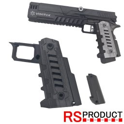 ハイキャパ グリップ サイバーパンクタイプ  RSオリジナル商品 マルイ WE BATON Hi-CAPA 東京マルイ ナインボール ライラクス ガスガン サバゲー カスタム 自作パーツ 3Dプリンター GUN-GRP6