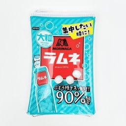 森永ラムネ ラムネボトル クリアポーチ