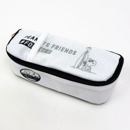スヌーピー フルオープンペンポーチスリム WH スヌーピー ペンケース 筆箱 グッズ  (MCOR)