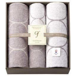 【ギフト対応無料】グランフランセヌーベル 今治タオル バスタオル2P&フェイスタオル2P (GFN11401) ※送料無料(北海道・沖縄は除く)