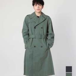 メゾン マルジェラ MAISON MARGIELA S67AH0036 S78035 コート メンズ アウター トレンチコート ベルト付き ビジネス カジュアル ダブルブレスト コットン 秋冬 おしゃ