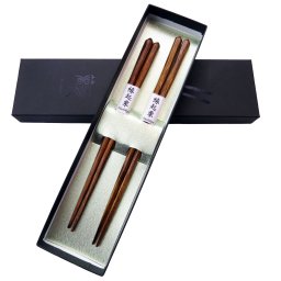 【彫刻名入れ】★送料無料★栗けずり箸先角☆夫婦セット【普段使いの箸 還暦 古希 お祝い 内祝 贈り物 誕生日】