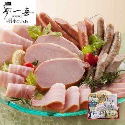 お中元 ギフト ハム 夢一喜 熟成ハム ウインナー 詰め合わせ 6種 セット 大阪 ロースハム ボンレスハム ベーコン ソーセージ 贈り物 御中元 お歳暮 御歳暮 内祝い 出産 結婚 お返し お取り寄せ グルメ 贈答 冷蔵 高級 父の日 母の日