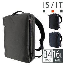 イズイット バッグ リュック ビジネスリュック バックパック 撥水 15.6インチ対応 IS/IT ラップトップII 16L B4 A4 929713 メンズ レディース 送料無料 誕生日プレゼント ギフト ラッピング無料【正規代理店】