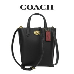 送料無料 コーチ COACH アウトレット 敬老の日 レディース バッグ ミニショルダー ショルダーバッグ CR675 B4/BK(ブラス×ブラック) ブラック ミニトートバッグ 斜めがけバッグ スマホバッグ 敬老の日サブバッグ
