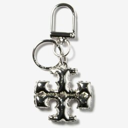 トリーバーチ TORY BURCH Kira Metal Puffed Up Logo Key Fob キラ キーリング 162214