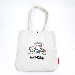 サンリオ ハローキティ 帆布トート トートバッグ サブバッグ 学校 オフィス 通勤通学