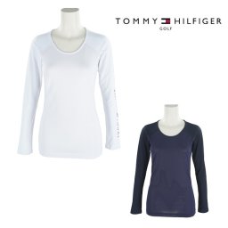 トミーヒルフィガー ゴルフ レディース TH Uネック長袖インナーシャツ TOMMY HILFIGER THLA215  お誕生日祝い お祝い 記念品 30代 40代 50代 60代 母の日 お母さん 還暦祝い 敬老の日 彼女 人気プレゼント プレゼント