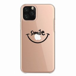 iPhone12Promax iPhone11 iPhoneXS対応 クリアケース スマホケース ソフトケース iphoneケース iPhone8 iPhone8plus iPhone7 iPhone7 plus iPhone6s iPhone6 アイフォン対応 スマイル ニコちゃん ロゴ モノクロ 可愛い