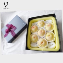 夏ギフト お中元 ギフト 瀬戸内白桃【岡山 白桃】【特大サイズ1玉：300ｇ～350ｇ】【2ｋｇ】【糖度12度以上保証：ロイヤル】【フルーツ】【果物】