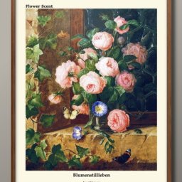 花の香りシリーズ オリジナル商品 Josef Lauer A3 サイズ ポスター アート おしゃれ 絵画 インテリア 北欧 イラスト マット紙 艶消し アートパネル 額 フレーム デザイン 壁掛け ギフト 新築祝い ディスプレイ 引越し祝い　新生活　空間デザイン 