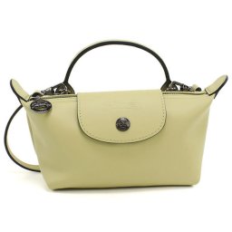 Longchamp ロンシャン ハンドバッグ ショルダーバッグ ル プリアージュ エクストラ ポーチ 34205 987 244 イエロー