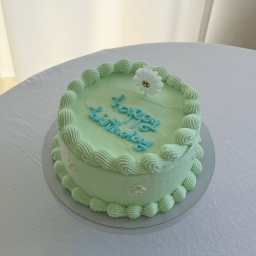 デイジーフラワーケーキ 誕生日 スイーツ