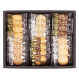 実りの秋の贈り物 神戸トラッドクッキー 神戸浪漫 クッキー（ココナッツ･チョコアーモンド･紅茶･モザイク･カフェキャラメル･プレーン）×各4